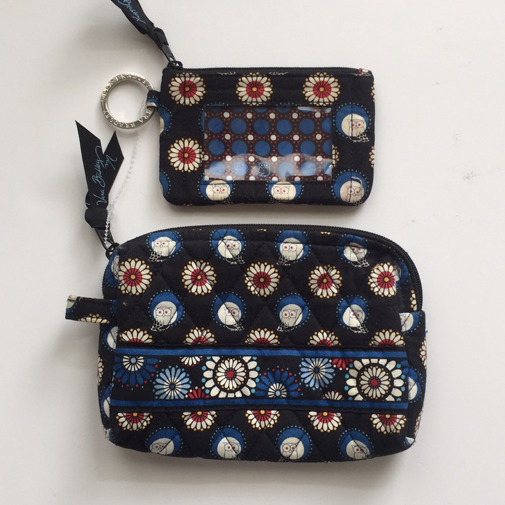 EUC Vera Bradley Set Mini-Wallet and Makeup